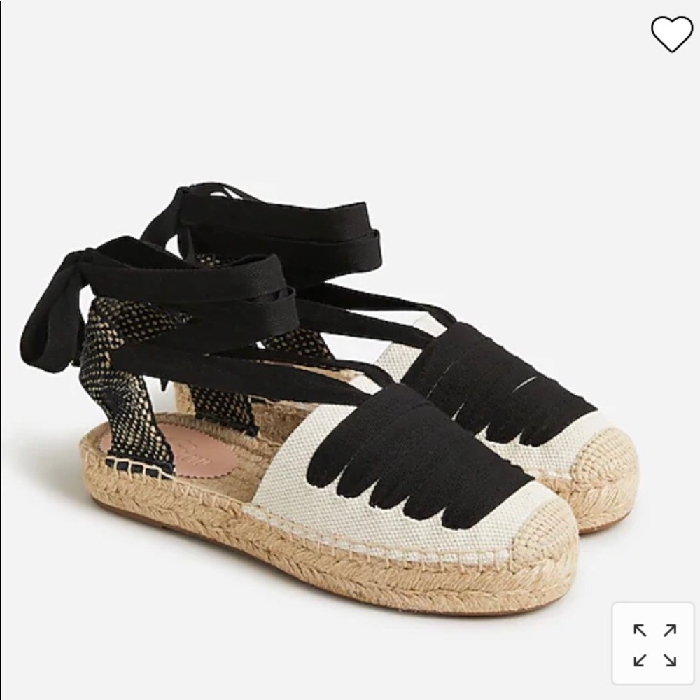 Jcrew Lace Up Espadrille - brand new in box